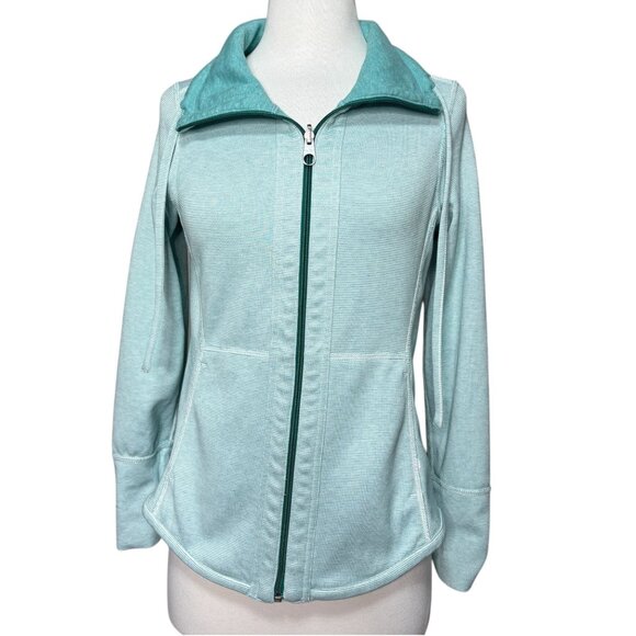 Tommy Bahama Sun Fade Flipside Reversible Full Zip Jacket Blue Size Small - Picture 1 of 12